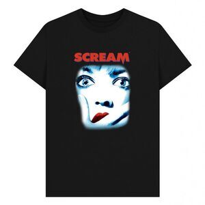 Scream Unisex Adult Movie Poster T-Shirt / Black